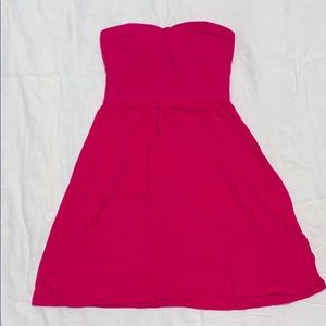Talula pink strapless mini dress